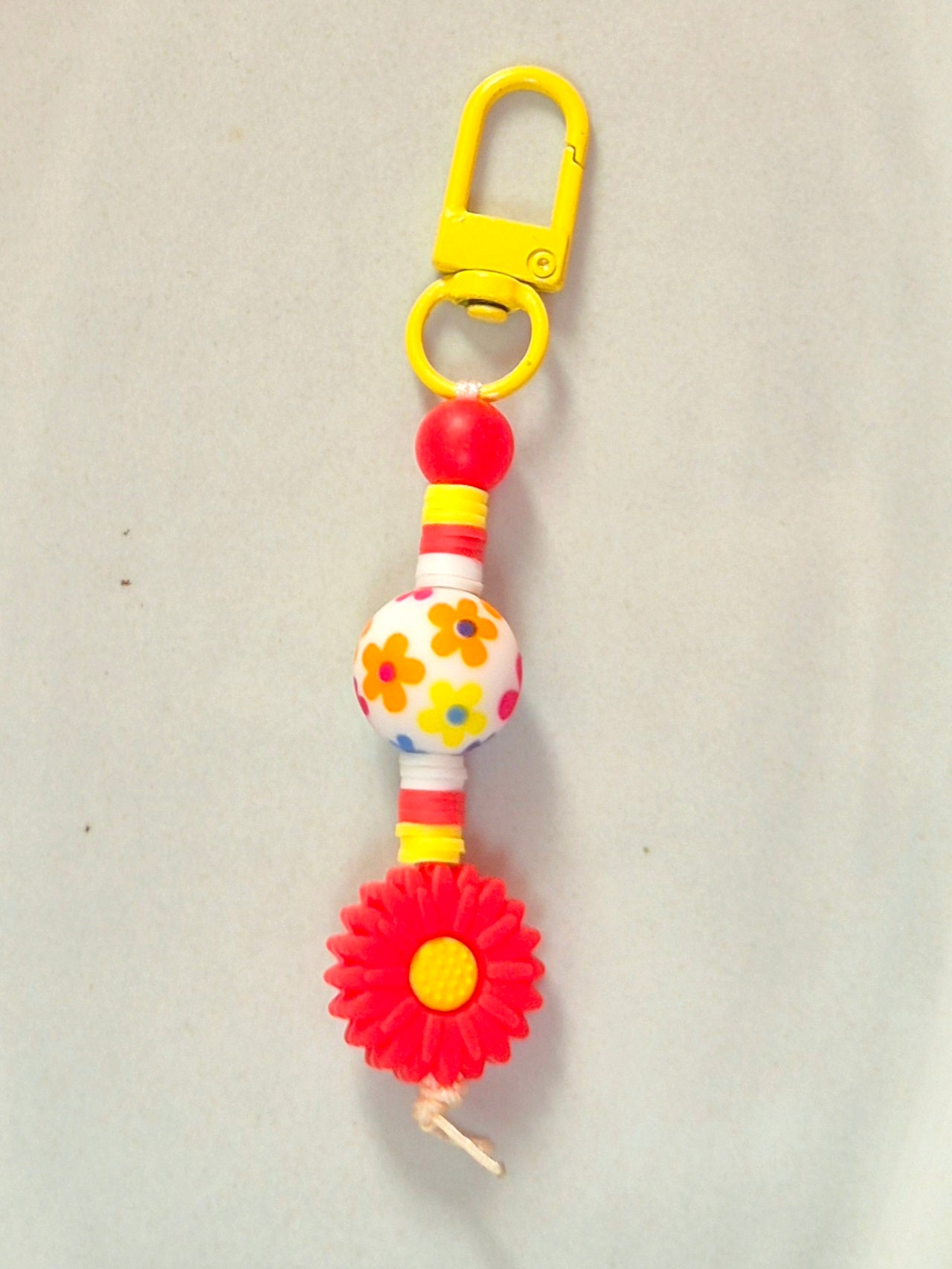 Daisy Keychain / Zip Puller