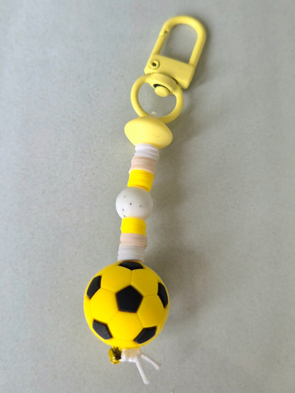 Football Keychain / Zip Puller