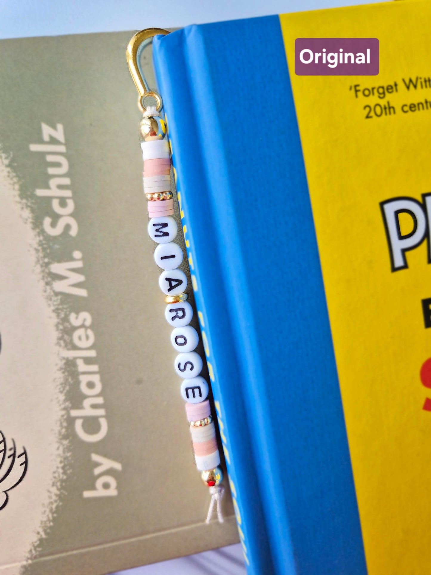 Personalised Bookmark in a book