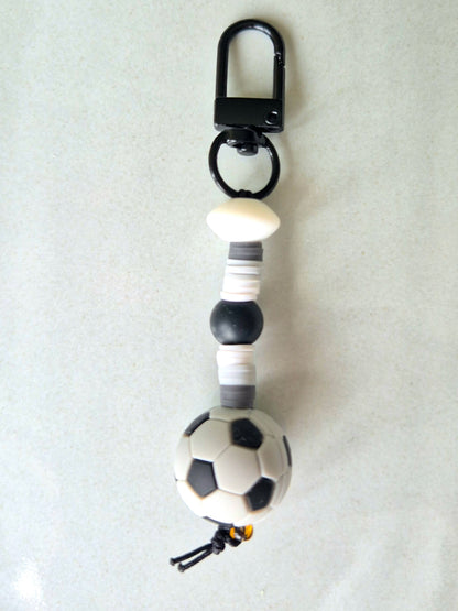 Football Keychain / Zip Puller