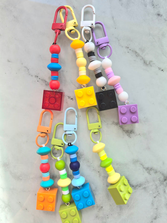 Building Block Keychain / Zip Puller
