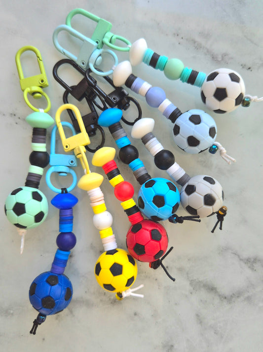 Football Keychain / Zip Puller