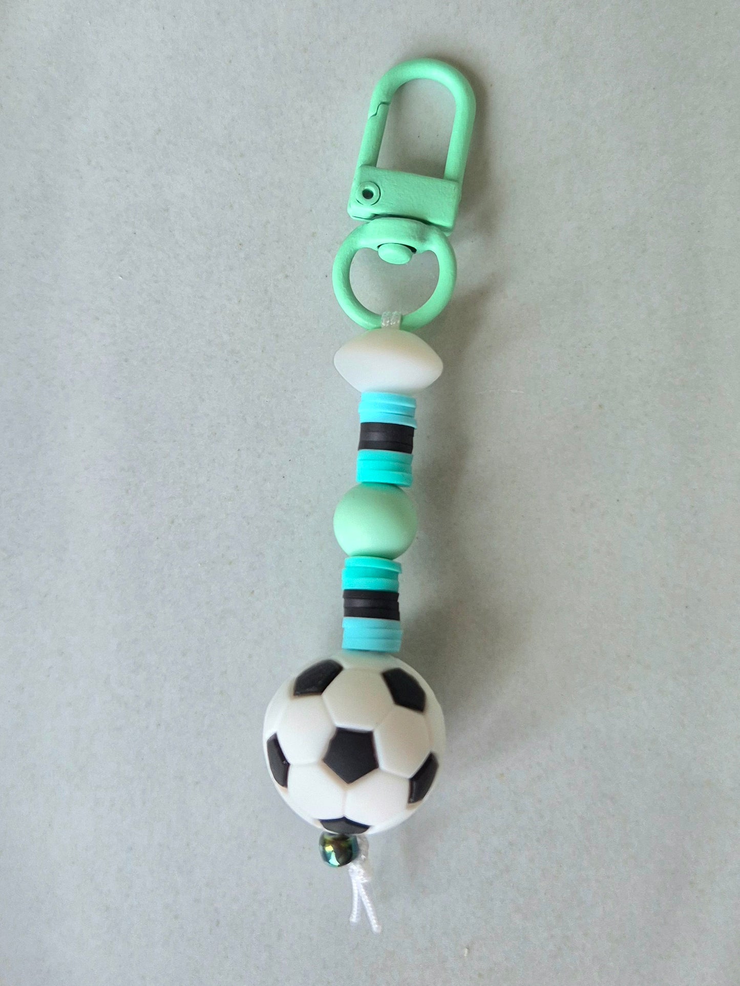 Football Keychain / Zip Puller