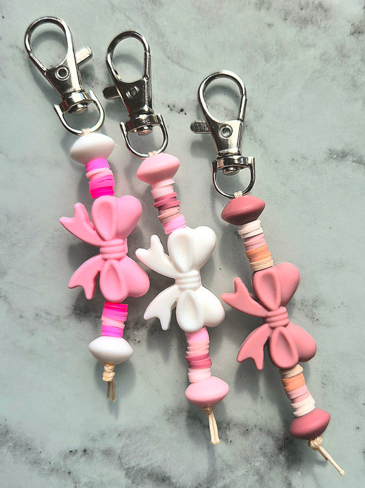 "Bow-tiful" Keychain / Zip Puller