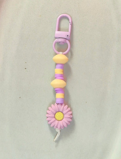 Daisy Keychain / Zip Puller