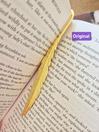 Personalised Bookmark on a book