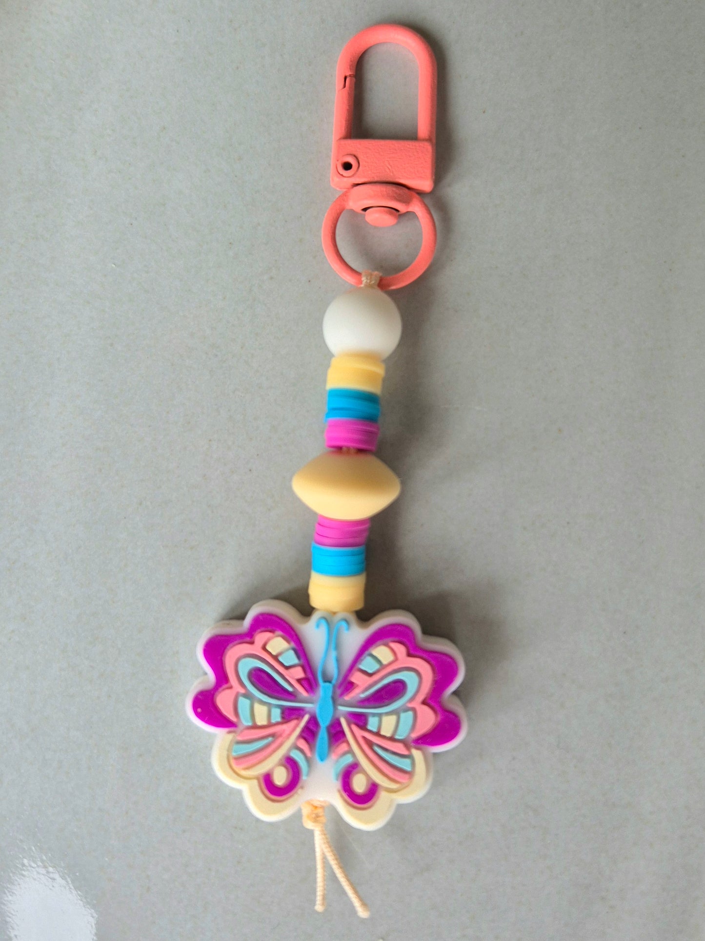 Butterfly Keychain / Zip Puller