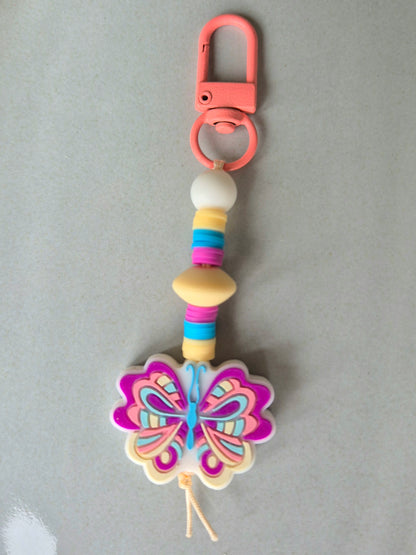Butterfly Keychain / Zip Puller