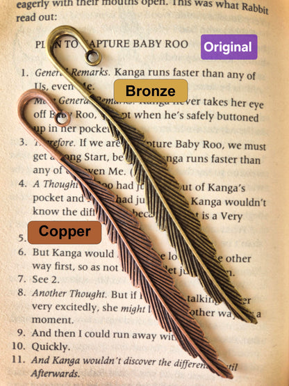 Personalised Bookmark on a book