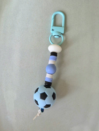 Football Keychain / Zip Puller
