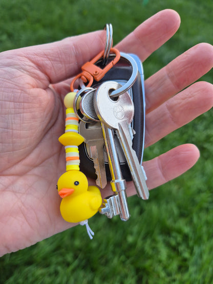 "Rubber Ducky" Keychain / Zip Puller / Bag Charm