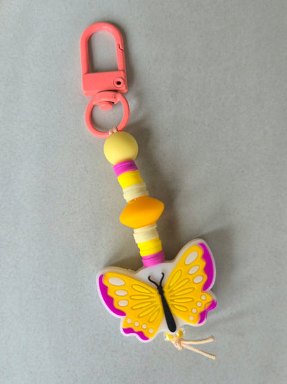 Butterfly Keychain / Zip Puller