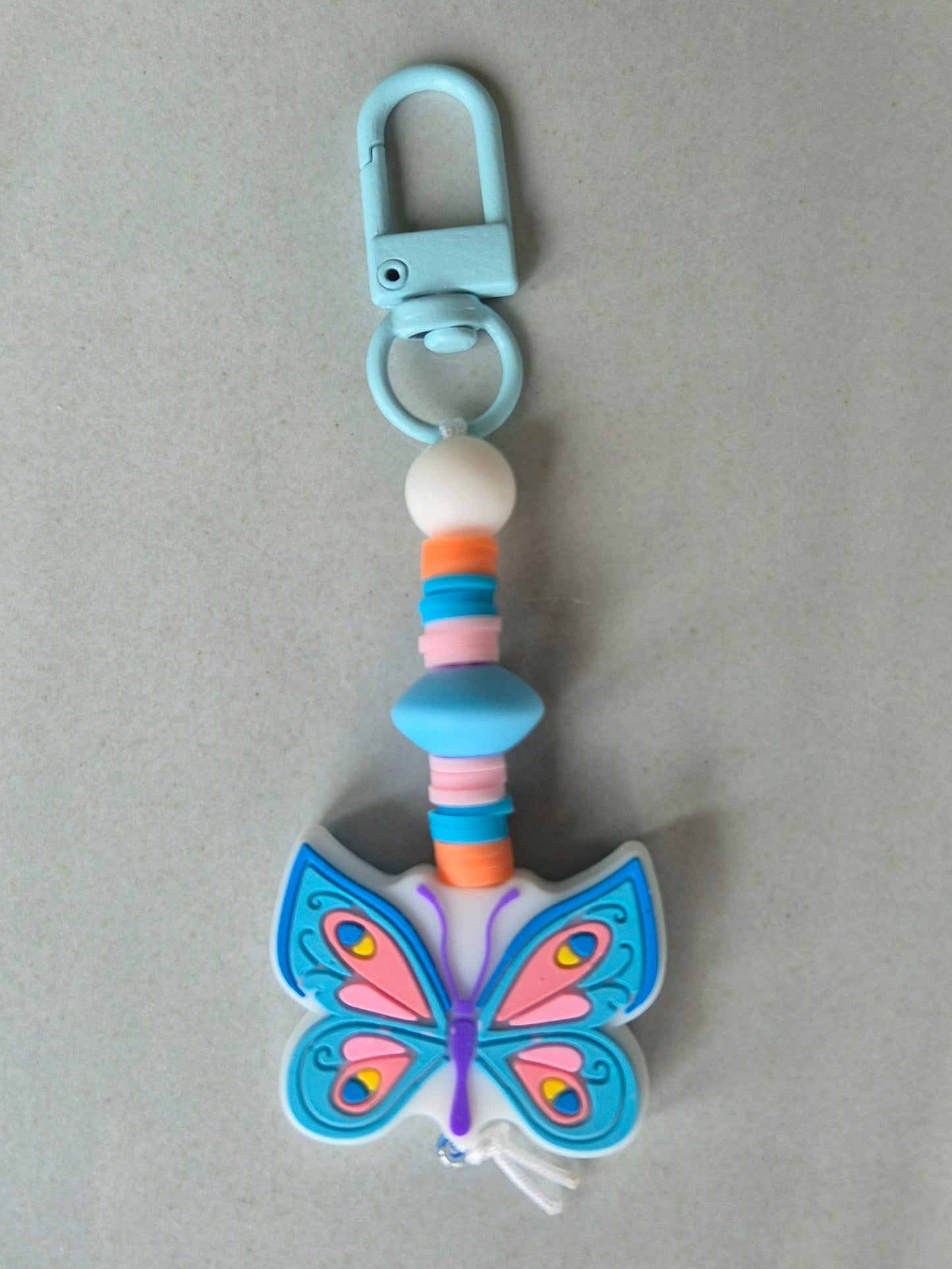 Butterfly Keychain / Zip Puller