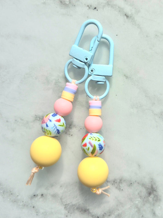 Pastel Chic Keychain / Zip Puller