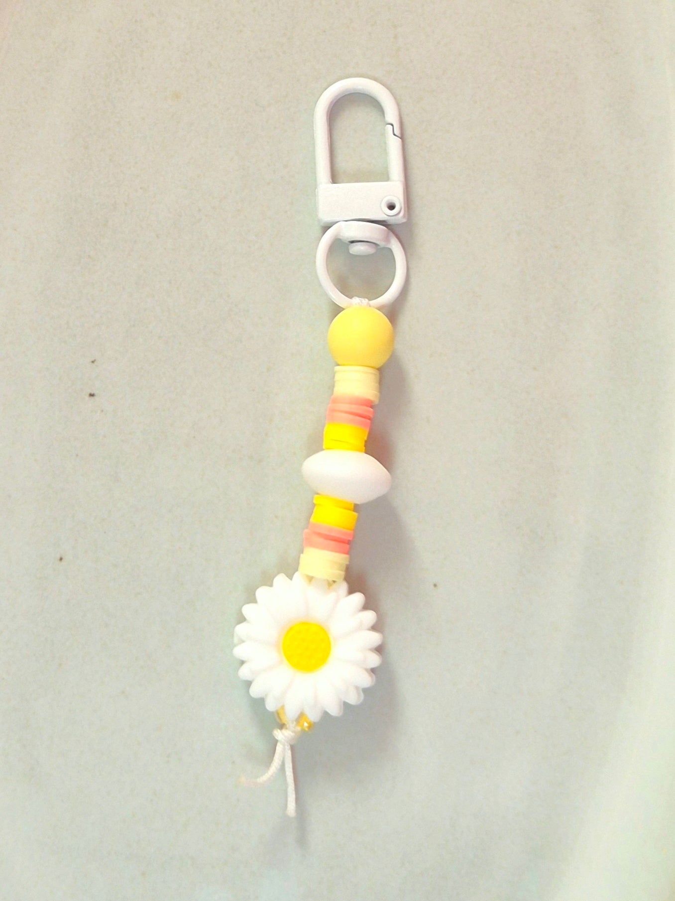 Daisy Keychain / Zip Puller