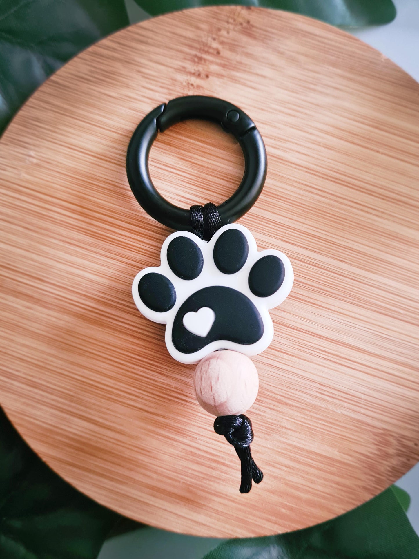 Pet collar decoration. For dogs and cats or any pet that wears a collar or has really cute paws and claws! Cute paw print clip on for collar.